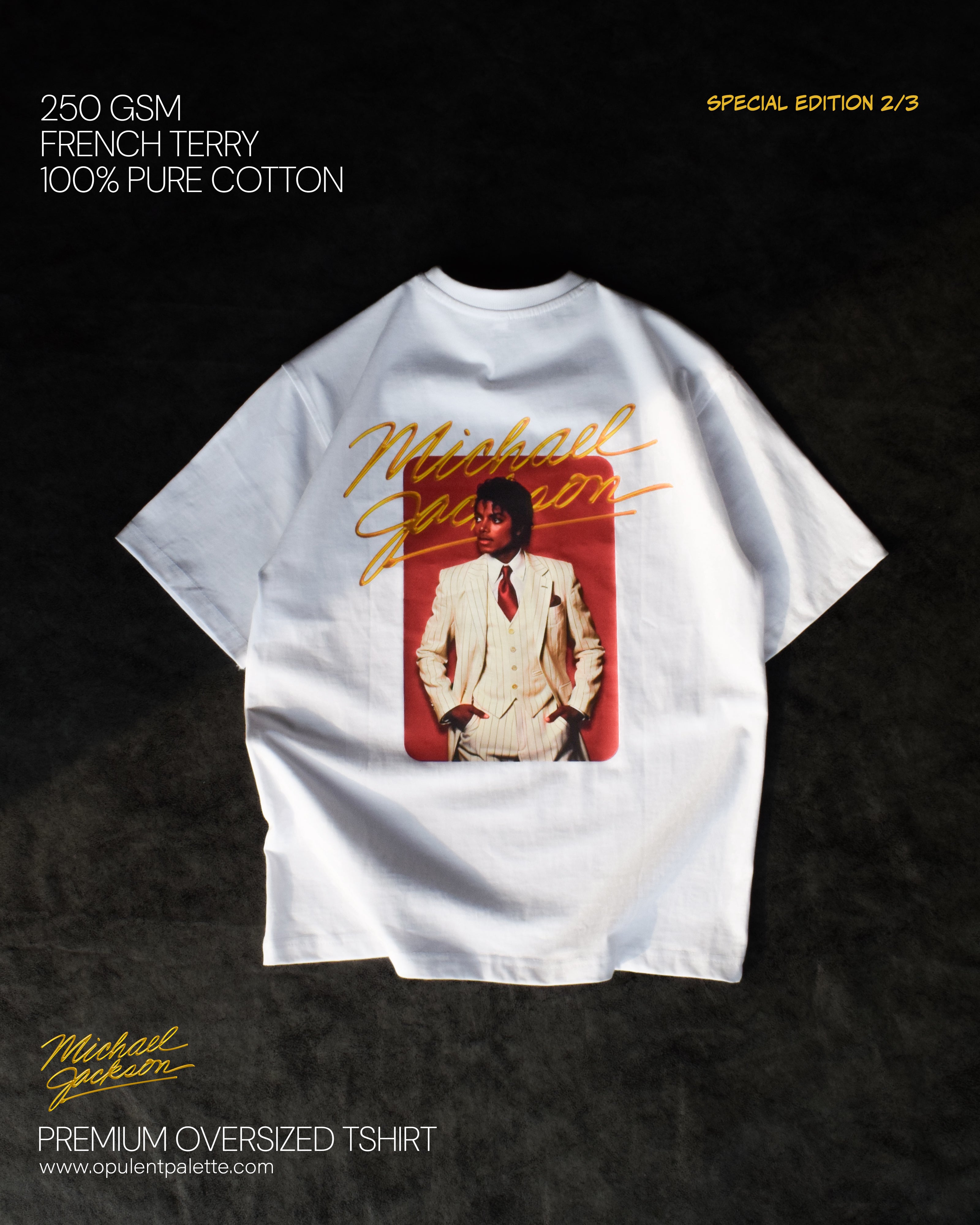 Michael Jackson Oversized T-Shirt | Premium 220 GSM MJ Tee