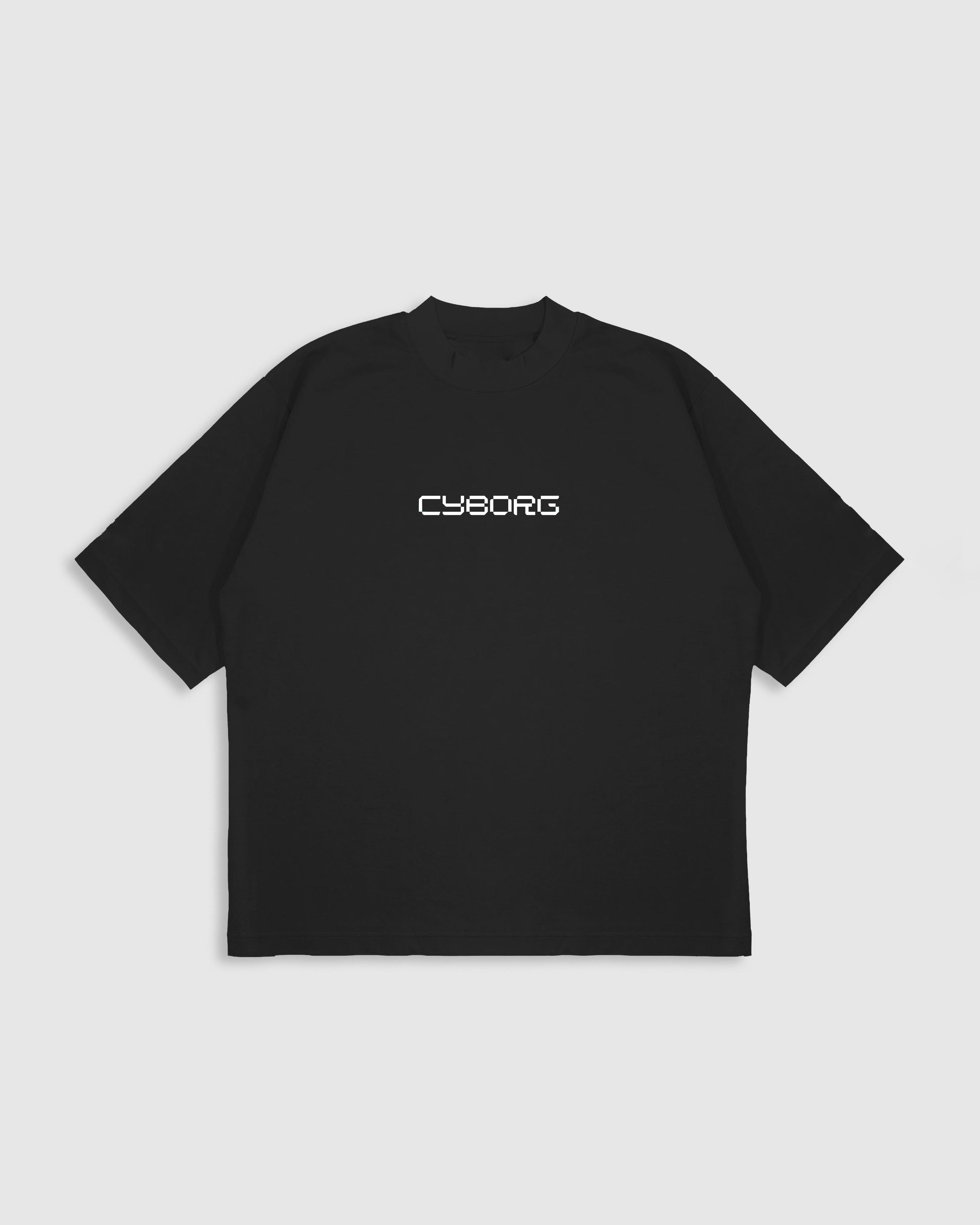 Cyborg Protocol Oversized Tshirt for Men and Women