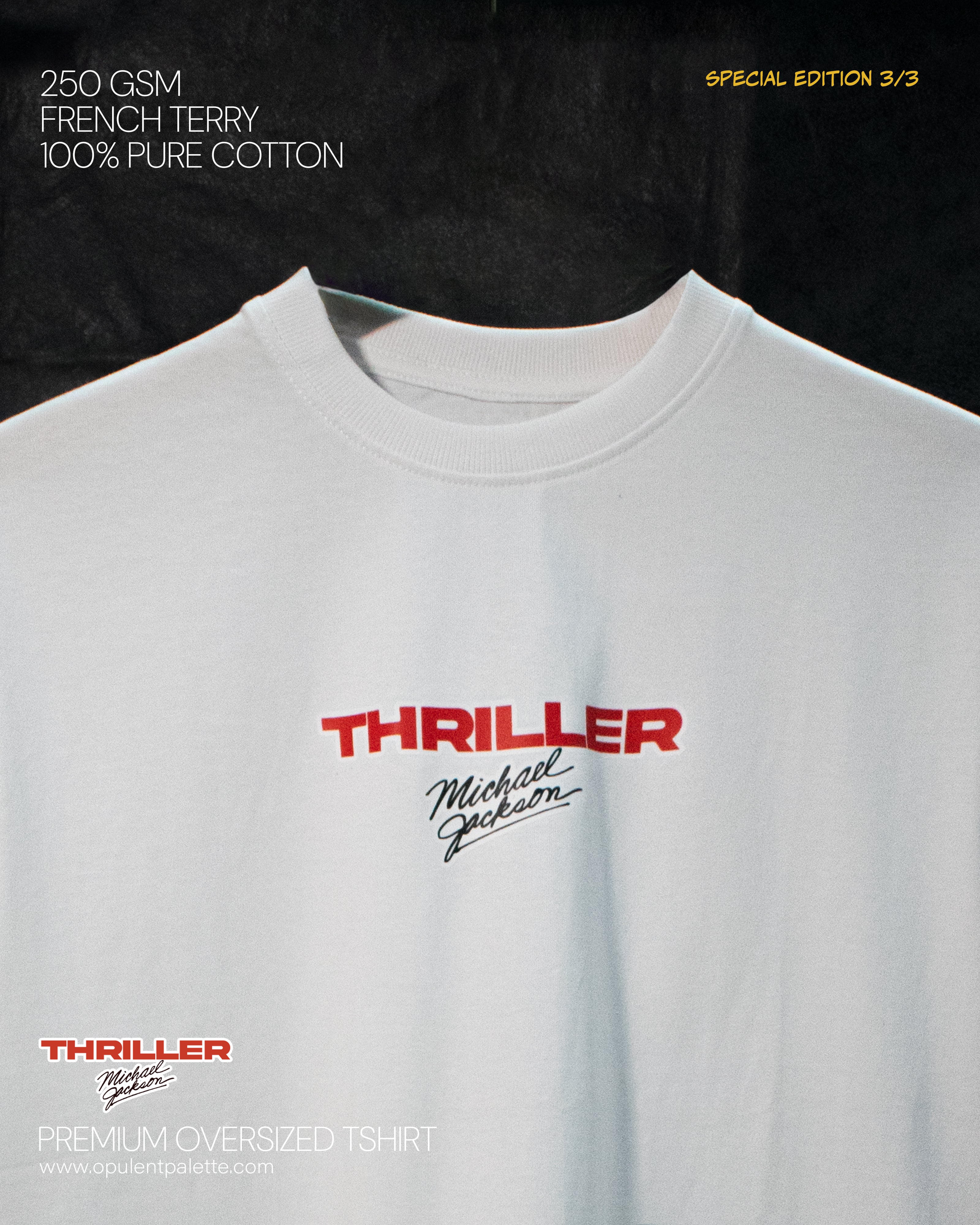 Michael Jackson Thriller Premium Oversized T-Shirt for Men and Women