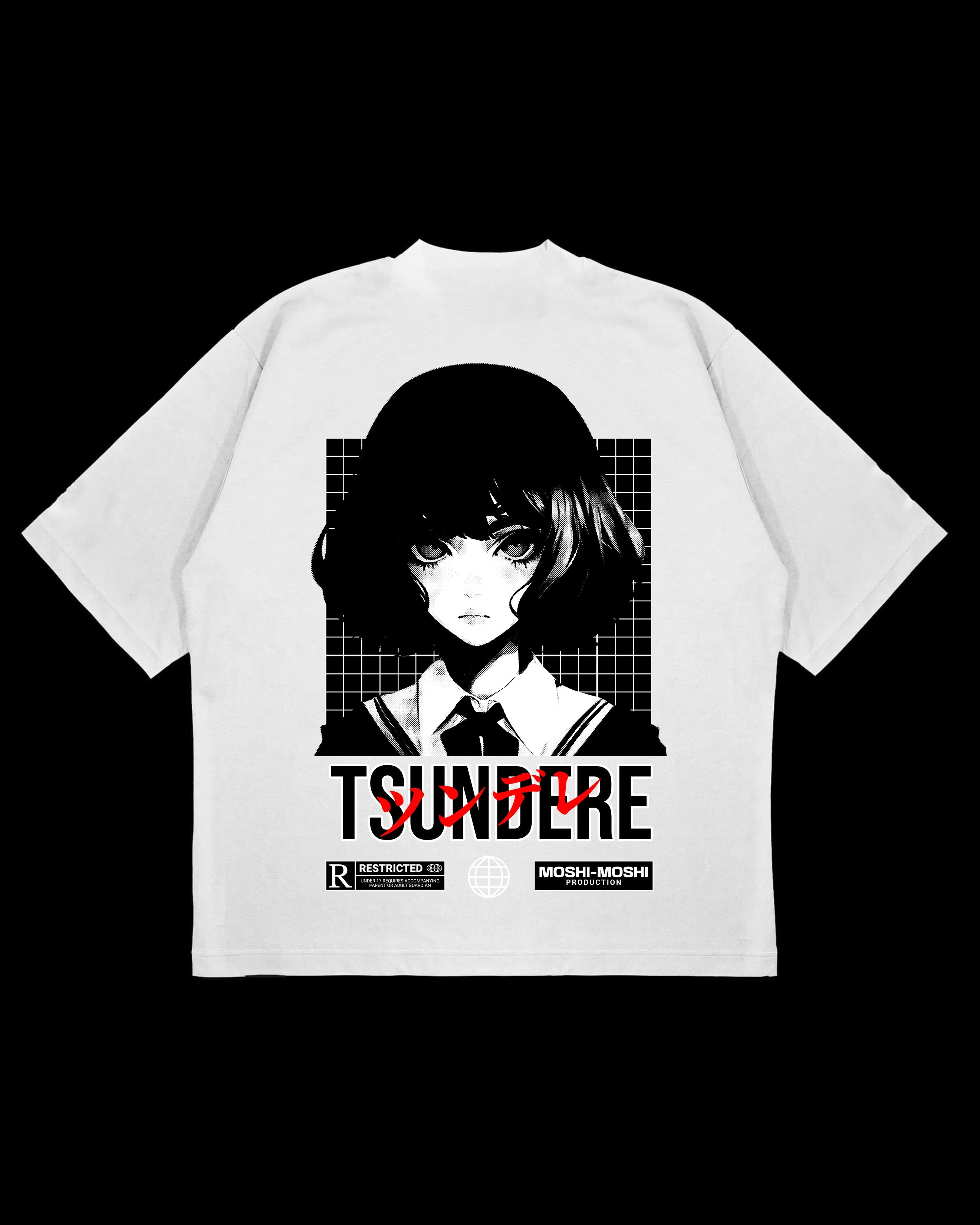 Tsundere Oversized Tshirt for Men and Women