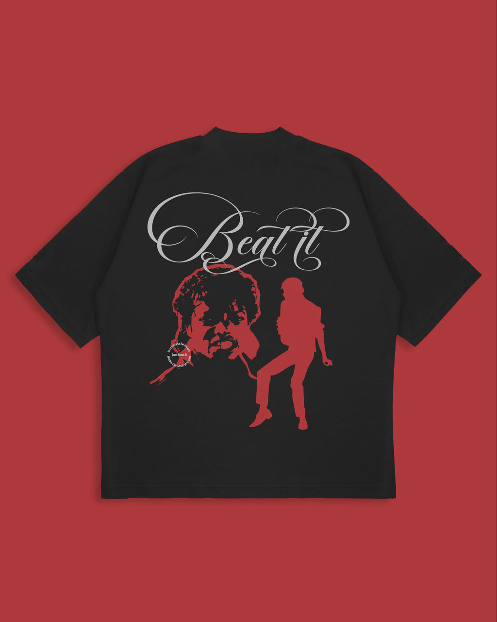 Michael Jackson's 'BEAT IT' Premium Oversized T-Shirt for Men and Women