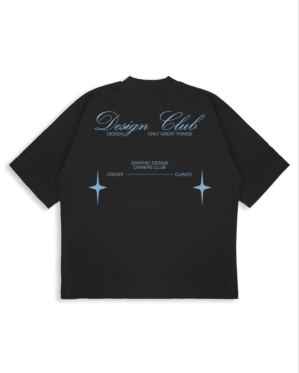 "DESIGNING CLUB" Oversized T-Shirt for Men and Women