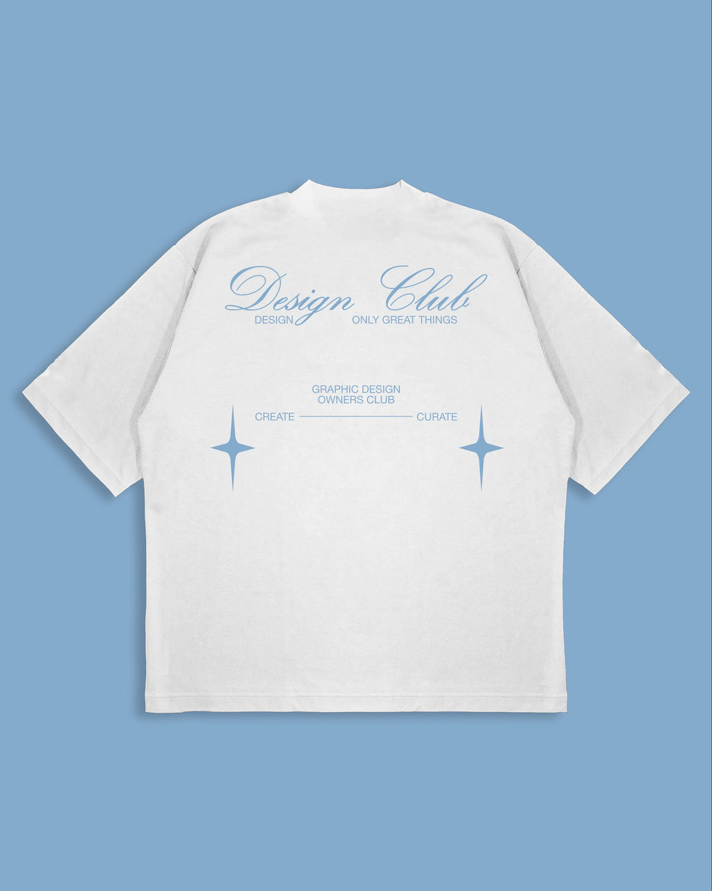 "DESIGNING CLUB" Oversized T-Shirt for Men and Women
