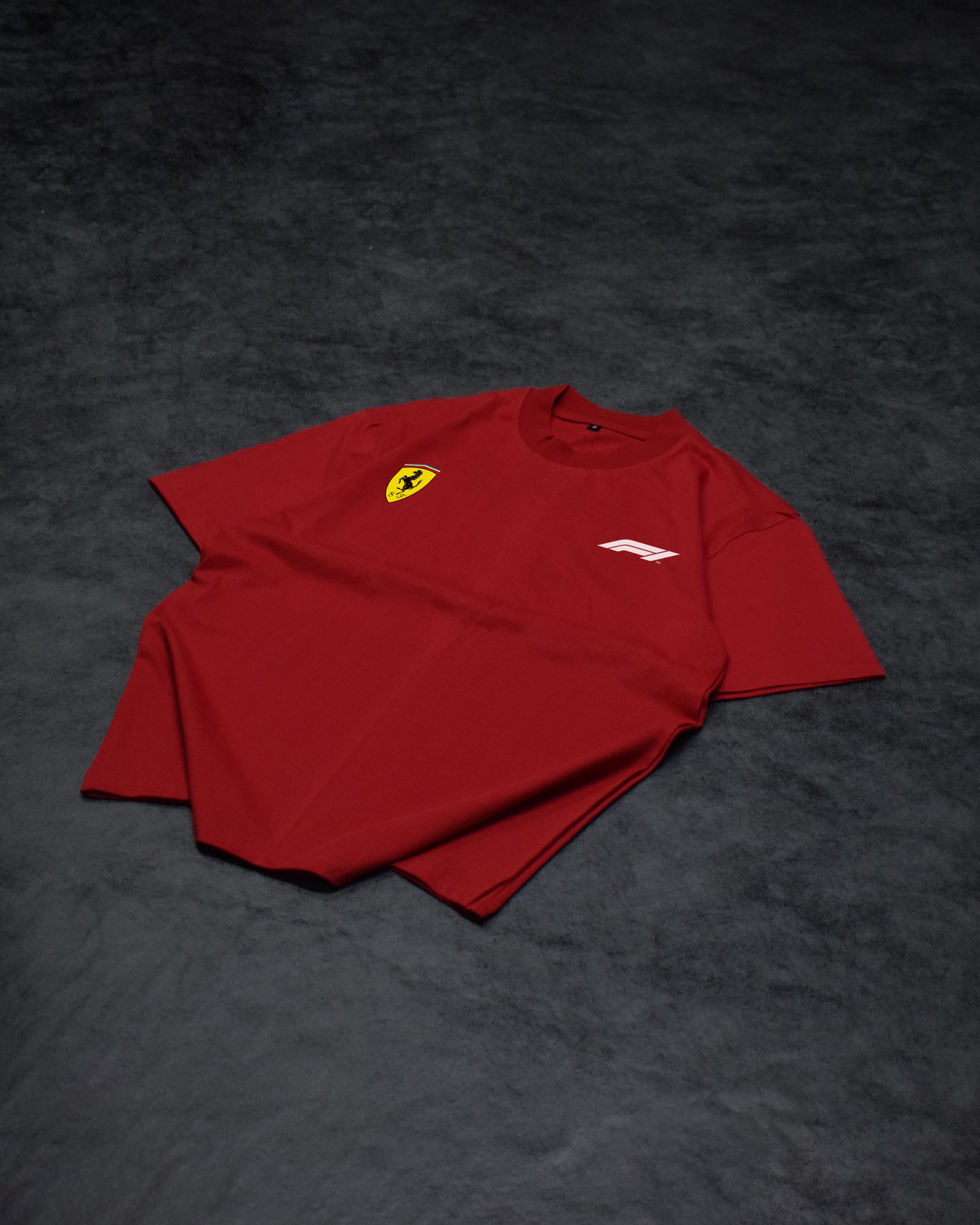 FERRARI F1 Oversized T-Shirt for Men and Women