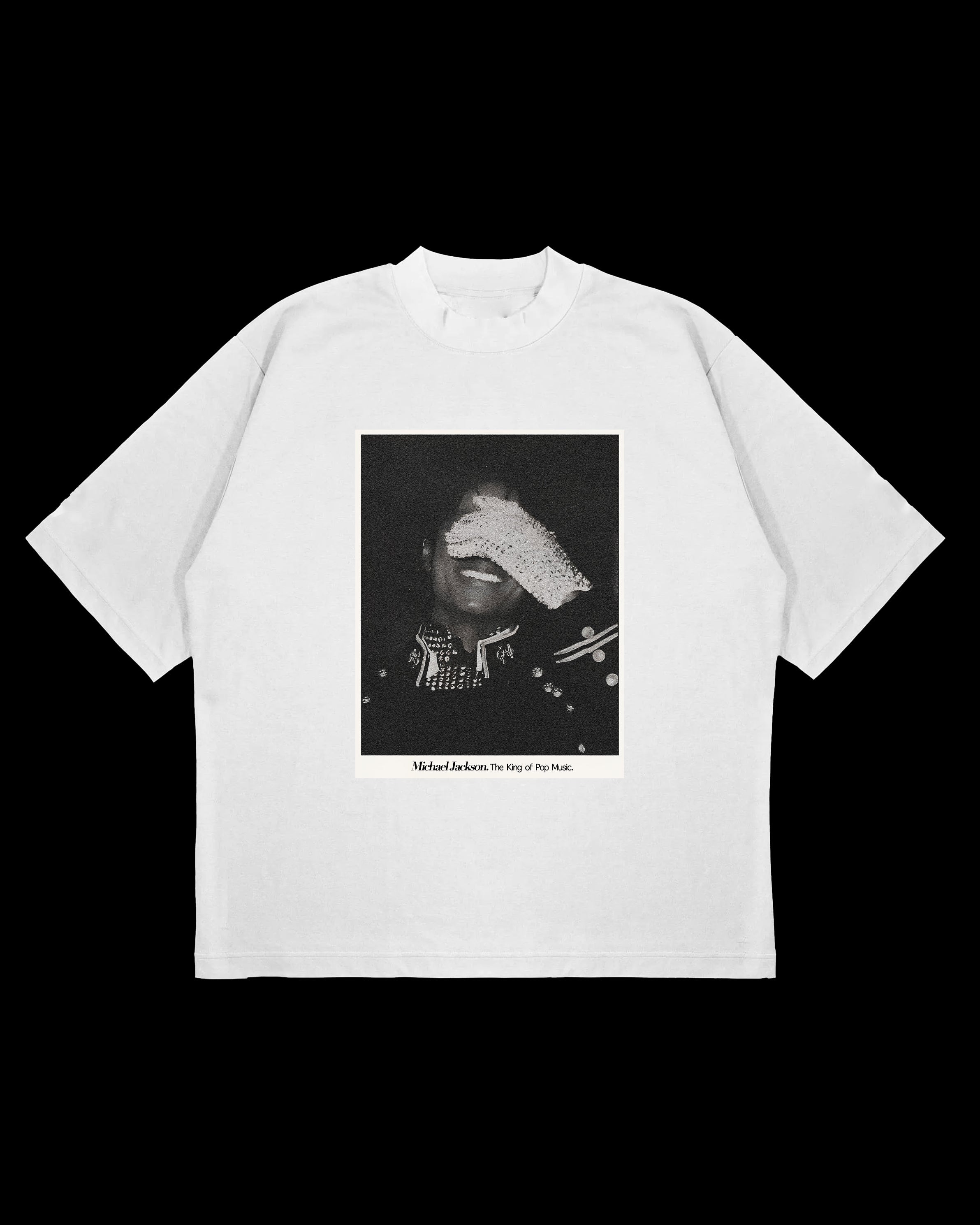 Michael Jackson KING OF POP MUSIC Premium Oversized T-Shirt for Men and Women