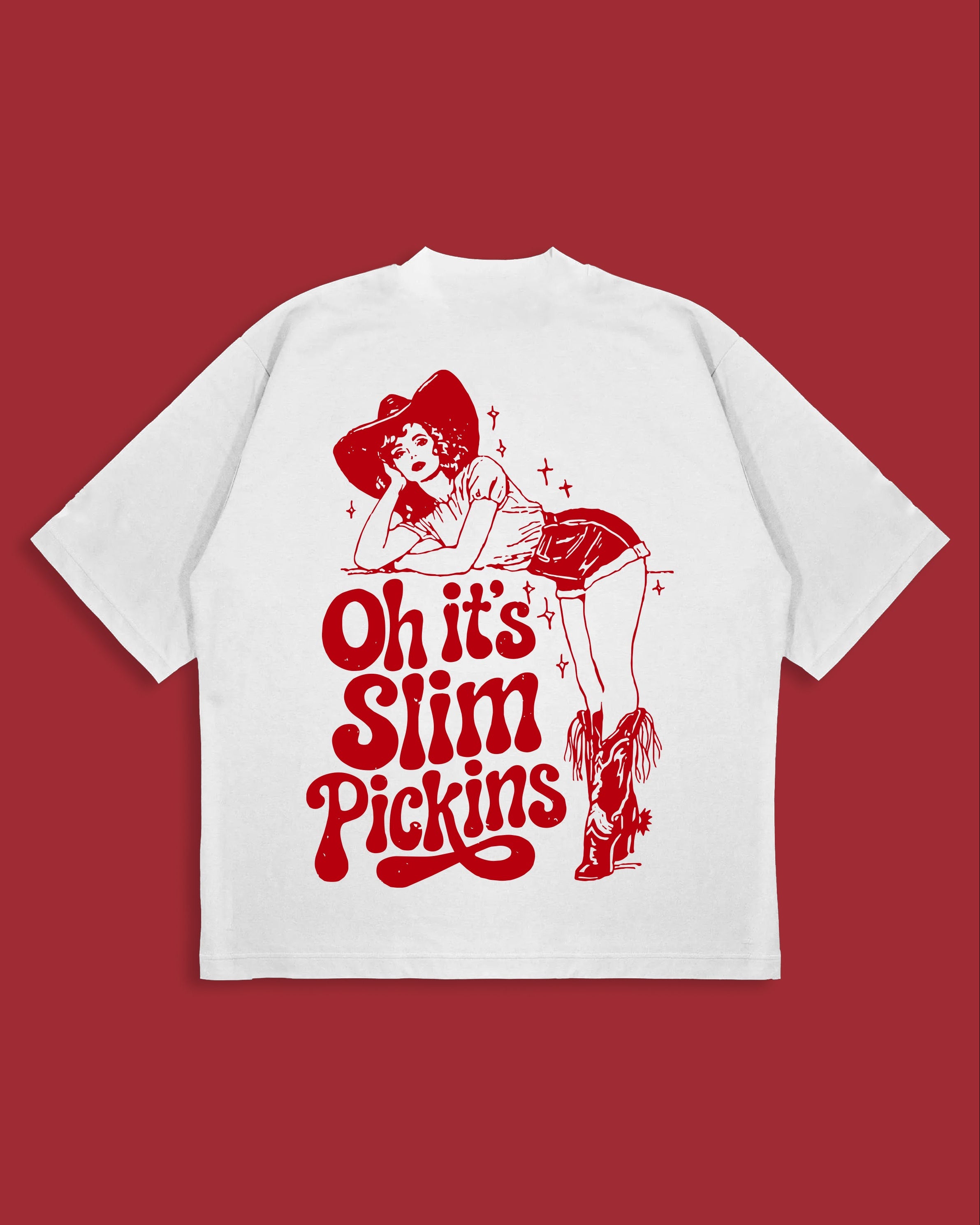 SLIM PICKINS Oversized T-Shirt for Women