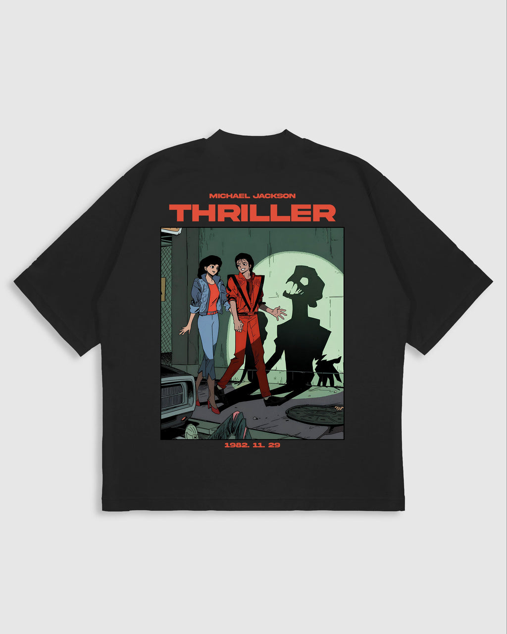 Michael Jackson Thriller Premium Oversized T-Shirt for Men and Women