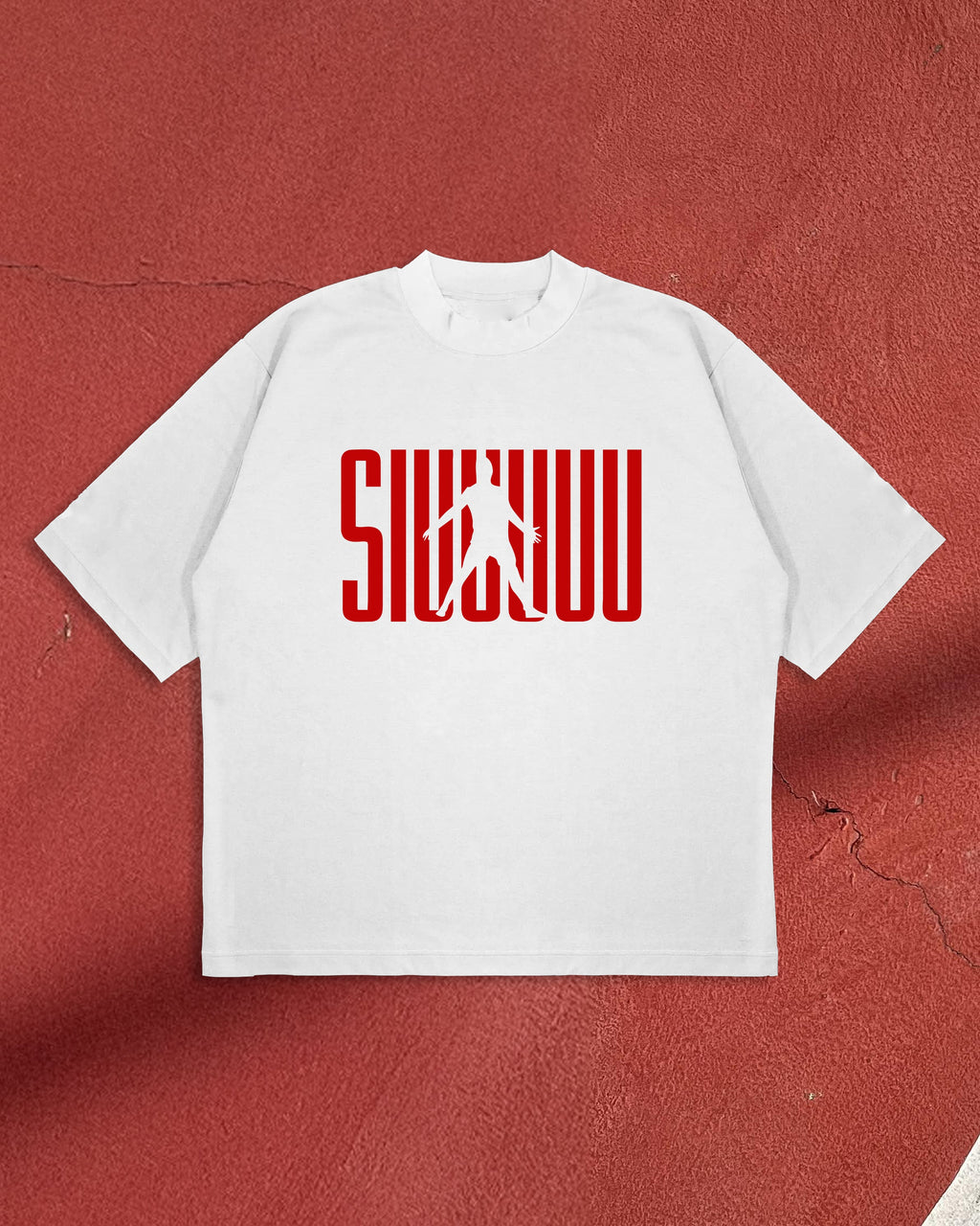 CR7 "Siuuu" Cristiano Ronaldo Premium Unisex Oversized T-Shirt