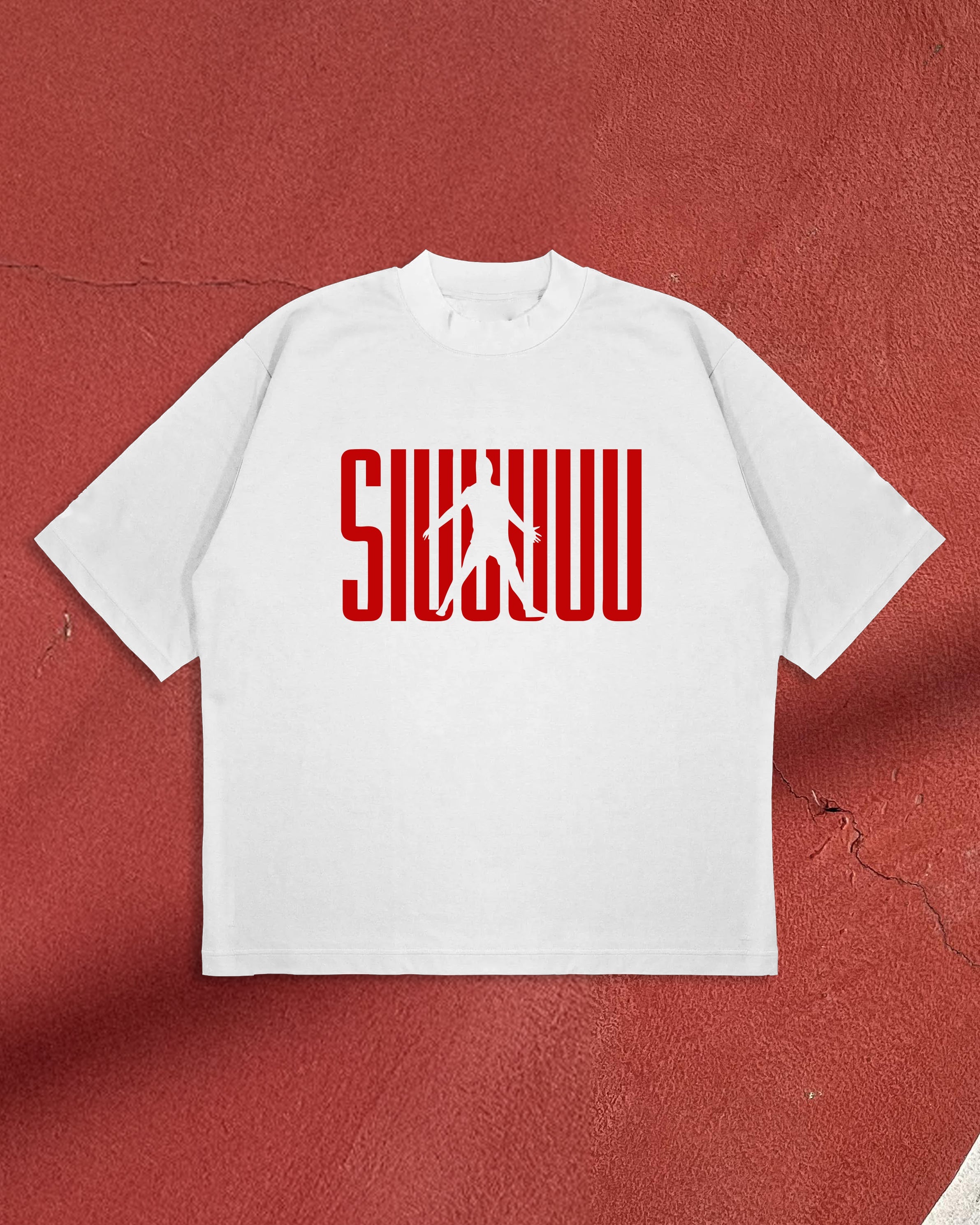 CR7 "Siuuu" Cristiano Ronaldo Premium Unisex Oversized T-Shirt
